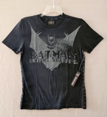 Camiseta Original Vintage Batman Salvage "Knight Shadow" Azul Marino B51T027 Talla S Foto 1 de 4