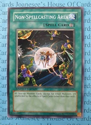 Non-Spellcasting Area GLD1-EN035 Yu-Gi-Oh Card Limited Edition New - Image 1 of 3