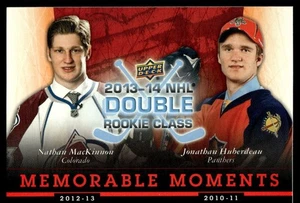 Tarjeta de hockey 2013-14 Upper Deck Día Nacional Canadá Nathan MacKinnon/Huberdeau - Imagen 1 de 2