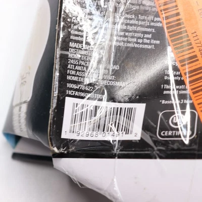 EcoSmart A19 Dimmable CEC Dusk to Dawn Clear Glass Filament LED Light Bulb  - Image 1 of 4