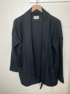 Cárdigan ojo de pájaro capa marina - Imagen 1 de 5