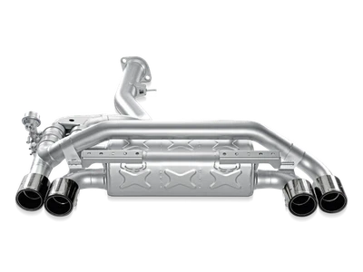 For 2011 BMW 1 Series M Coupe E82 Akrapovic Slip-On Titanium Exhaust (Req. Tips) - Imagem 1 de 4