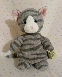Vintage Target Tri Russ Gray Tabby Cat Stuffed Animal Beanbag Plush Toy 7" - Picture 1 of 8