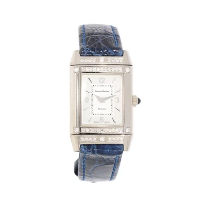 JAEGER LE COULTRE Damenarmbanduhr Reverso Joaillerie mit Diamanten und - Bild 1 von 4