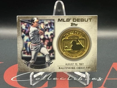 Medallones debut Topps MLB 2016 #MDM-CR Cal Ripken Jr Salón de la fama Baltimore Orioles Foto 1 de 4