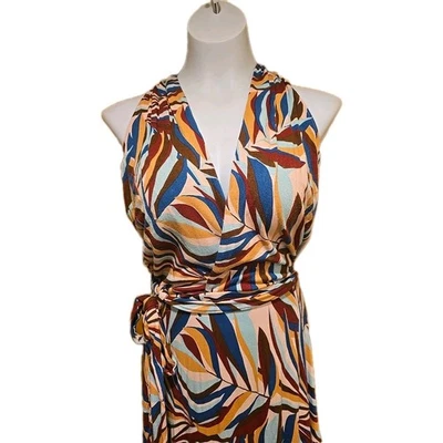 Maxi vestido envolvente para mujer Lane Bryant 14 Foto 1 de 4