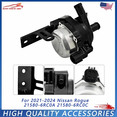 New Cooling Water Pump For 2021-2024 Nissan Rogue 21580-6RC0A 21580-6RC0C - Image 1 of 4