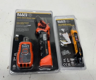 Buscador de disyuntores digitales Klein Tools + probador de voltaje sin contacto Foto 1 de 3