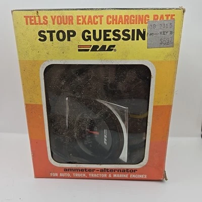 Amperímetro RAC vintage en caja garaje encontrar Foto 1 de 4