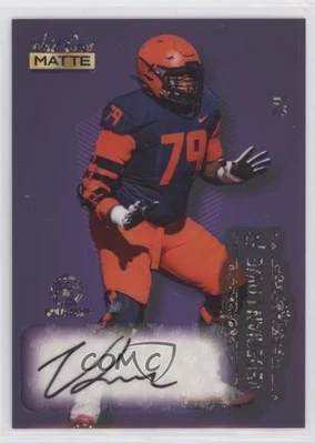 2022 MATTE Chase Purple Holo-Lux - Sparkle Holo Foil /2 Vederian Lowe Auto - Image 1 of 2