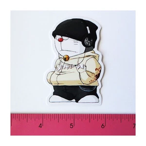 Skateboard Guitar Phone Vinyl Decal Sticker - Hip Hop Hoodie Beanie Doraemon - Picture 1 of 1