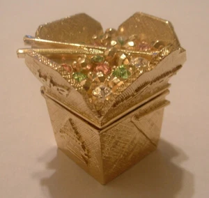 Estee Lauder Solid Perfume Compact "Glimmering Takeout" Original Perfume - Picture 1 of 1