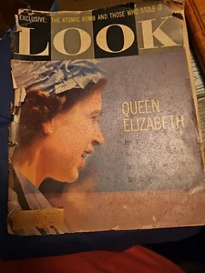 Look Magazine October 1957 England's Queen Elizabeth - Picture 1 of 14