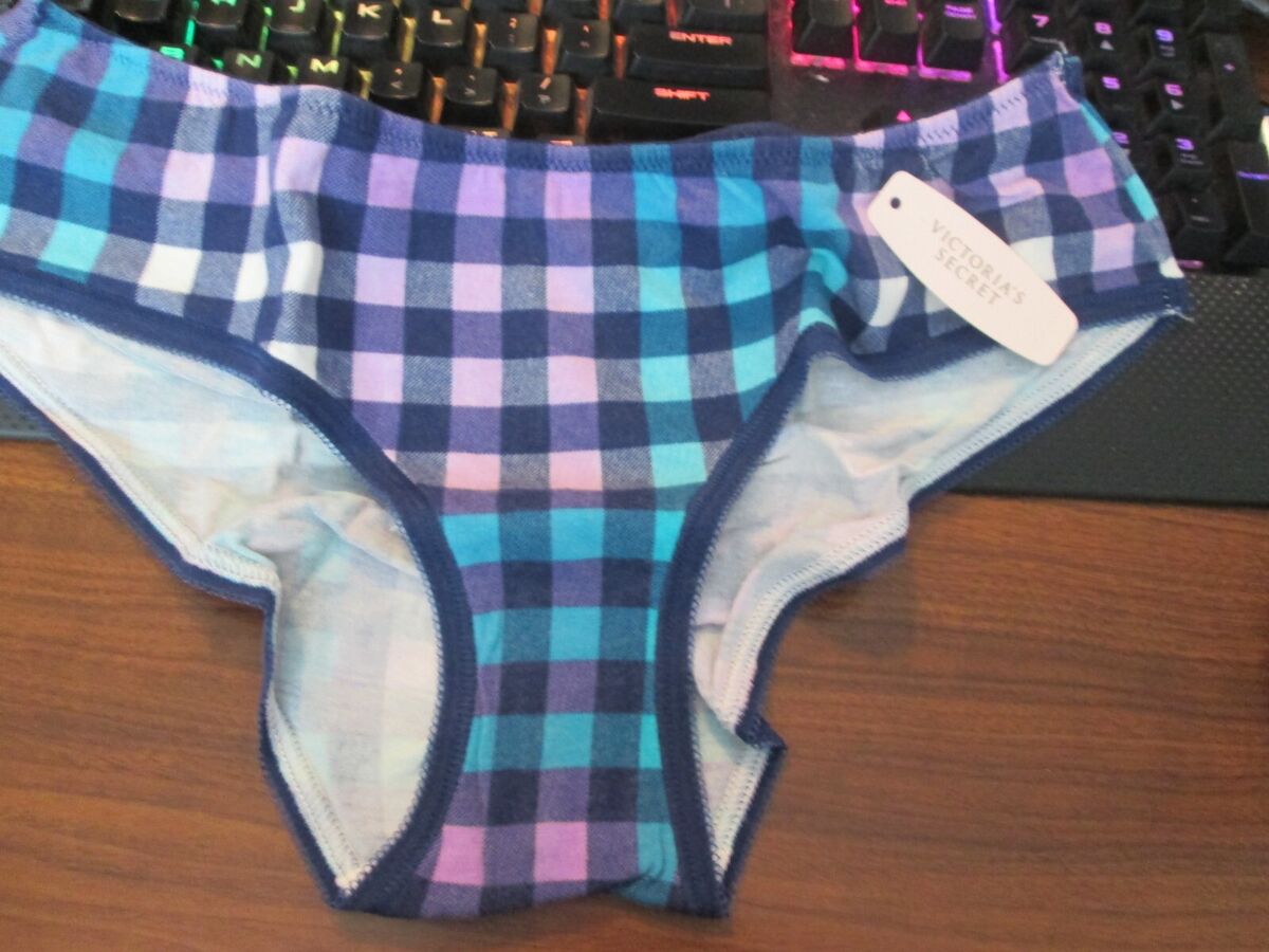Victoria's Secret Plaid Blue Panties for Women for sale | eBay Victoria's Secret Plaid Blue Panties for Women for sale | eBay