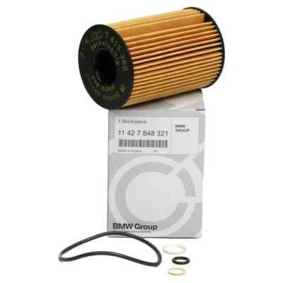 ELEMENTO FILTRO ACEITE ORIGINAL BMW F10 M5 F06 F12 M6 X5 M X6 M 11427848321 NUEVO Foto 1 de 3