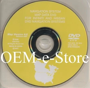 2003 2004 2005 Infiniti G35 FX35 FX45 QX56 Nissan Murano 350z Navigation DVD Map - Picture 1 of 2
