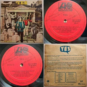 YES DEBUT 1975 PROMO UNIQ CVR & BLUE BCK CVR & MATRIX ERROR MEGARARE CHILEAN PRS - Picture 1 of 23