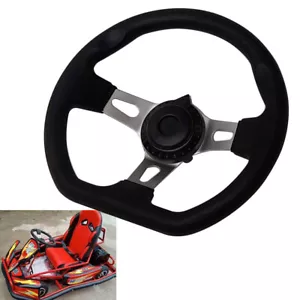 270mm/10,63Zoll Classic Ersatz Lenkrad NEU für Elektro Go Kart Roller - Bild 1 von 10