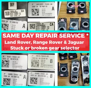 Range Rover Land Rover Jaguar Gear Selector Module stuck shifter REPAIR SERVICE - Picture 1 of 6