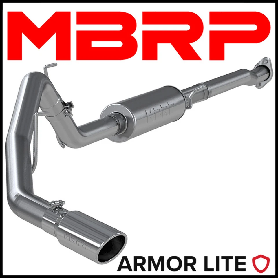 MBRP 3 英寸猫背排气系统适合 2009 - 2010 福特 F-150 SuperCab/Crew 4.6L 升 5.4L 升 — 第 1/2 张图片