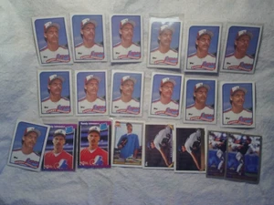 1989-91,93,RANDY JOHNSON,TOPPS,DONRUSS ROOKIES BASEBALL CARD LOT,Montreal Expos - Picture 1 of 3