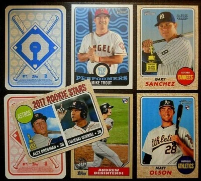 💥 YOu PiCk 2017 tOPPS hERITAGE hiGh # SP & MaNY MaNY Various Sub-Set iNSeRtS 💥 - Image 1 of 4