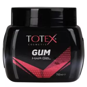 Totex Hair Styling Gum Gel l Gummy Edge Control | Barber Range Products 700 ml - Picture 1 of 10