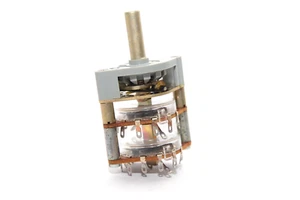 Stufen-Dreh-Schalter von RFT, 12 Stellung / 2 Ebene, Rotary Switch, DDR, NOS - Bild 1 von 8