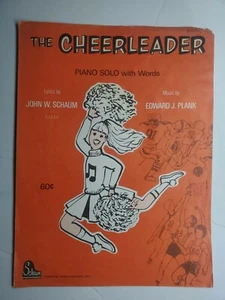 Cheerleader Piano Solo with Words Sheet Music - John Schaum / Edward Plank - Picture 1 of 3