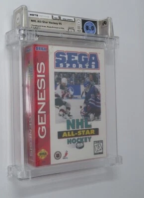New NHL All Star Hockey '95 Sega Genesis Sealed Video Game Wata Graded 8.0 A - Image 1 of 4