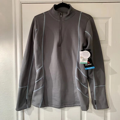Cabelas Polartec Mujer Talla Grande 1/4 Cremallera L/S Absorbente Activo Pullover Top NUEVO Foto 1 de 4