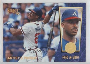 1995 Select Artist's Proof Fred McGriff #42 HOF