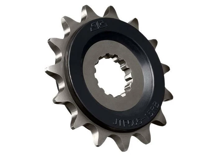 JT Sprockets - JTF520.15RB - Rubber Cushioned Steel Front Sprocket, 15T
