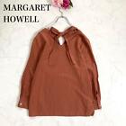 Margaret Howell Silk Blend Blouse Back Ribbon