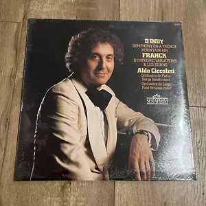 D'INDY Symphony French, FRANCK Symphonic Variations.. LP NM/NM CICCOLINI SQ QUAD - Picture 1 of 2