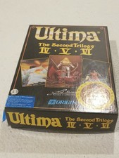 Ultima: The Second Trilogy IV V VI 4 5 6 (IBM PC, 1992)  [MAP INCLUDED] ORIGIN