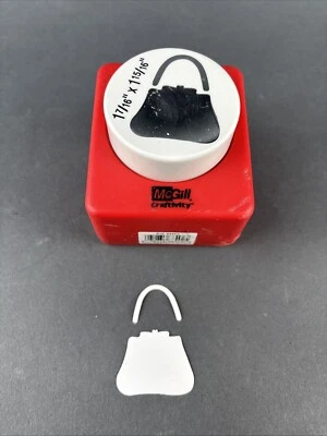 McGill Craftivity Super Giant Handbag Paper Punch 1 7/16" x 1 15/16" - Image 1 of 4