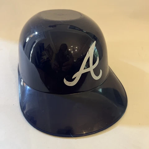 Atlanta Braves Plastic Small Batting Helmet Food Bowl FDA Plastic Party Decor Cover