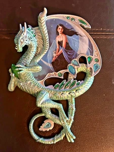 EMERALD WISHES #A0583 4TH IN GUARDIANS OF THE MYSTIC DREAMS DRAGON COLLECTION - Picture 1 of 2