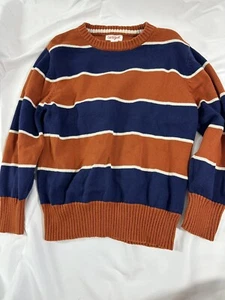 Cat and Jack Striped Boys Sweater - Size Xtra small 4/5 - Picture 1 of 5