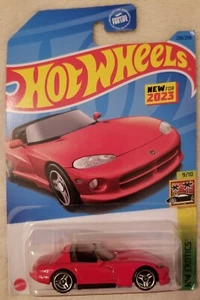Hot Wheels HW EXOTICS '92 Dodge Viper RT/10 rojo 1:64 diecast nuevo en caja - Imagen 1 de 2