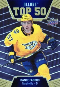 Dante Fabbro 2019/20 UD Allure Top 50 # T50-23. - Picture 1 of 1