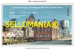 2022 PATRIMONIO DEL MERCURIO ALMADEN E IDRIJA 5613 ** MNH HB SHEET TC24240 - Bild 1 von 1