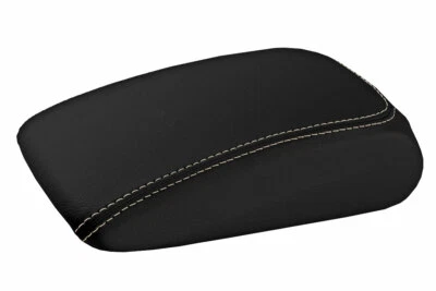 Se adapta a Audi A3 2015-2020 PVC consola tapa tira sobre reposabrazos cubierta puntada beige Foto 1 de 4