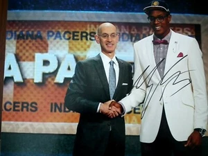 Myles Turner Signed 11x14 Photo - Picture 1 of 1