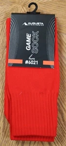 Augusta Sportswear Red Athletic Sock Size 7 To 9 Socks - Picture 1 of 3