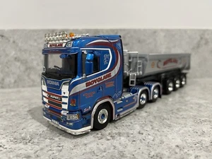 WSI - 01-3341 - Scania S 6x2 Tag Axle & Half Pipe Tipper - Moyglare - 1:50 - New - Picture 1 of 10