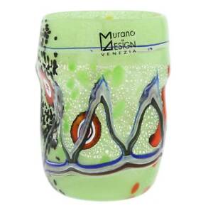 Gobelet art moderne en verre GlassOfVenice Murano - Vert