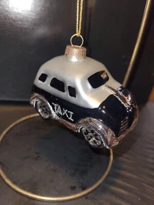 Taxi Glass Ornament Thomas Pacconi - Picture 1 of 2