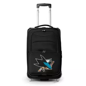Sharks Carry On Luggage | San Jose Sharks Rolling Carry On Luggage - Picture 1 of 8